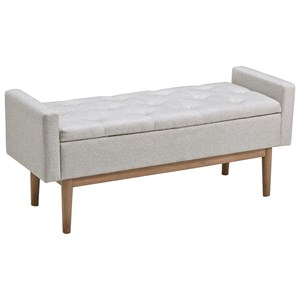 Branson upholstered outlet storage bench
