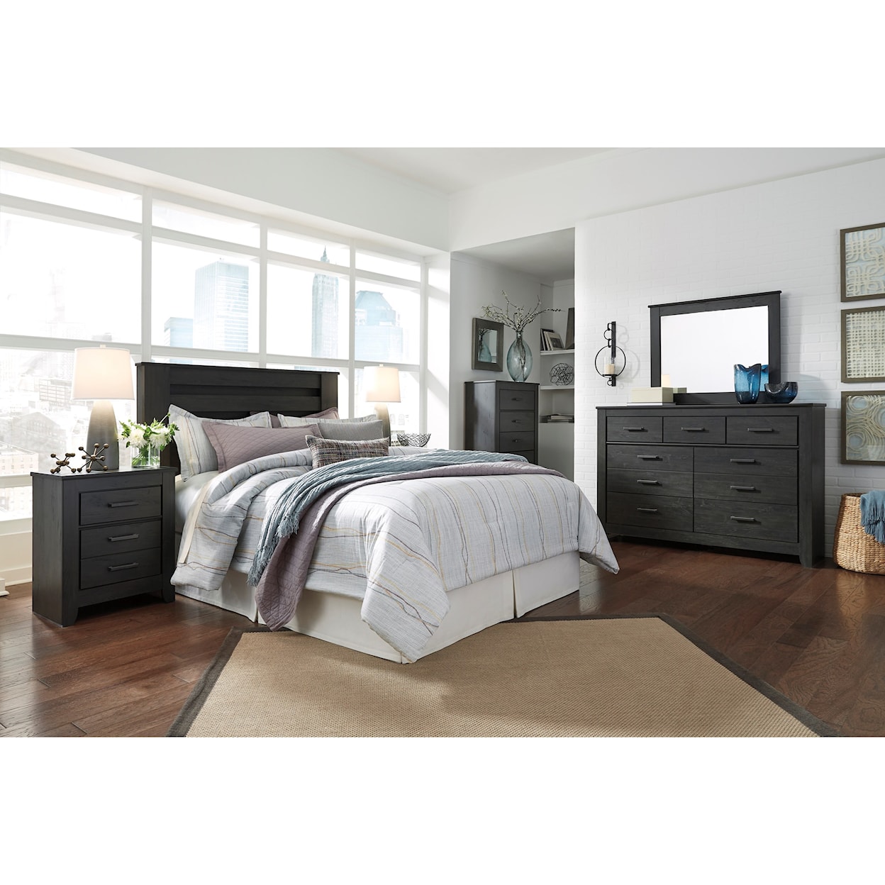 Signature Design by Ashley Brinxton Queen/Full Bedroom Group