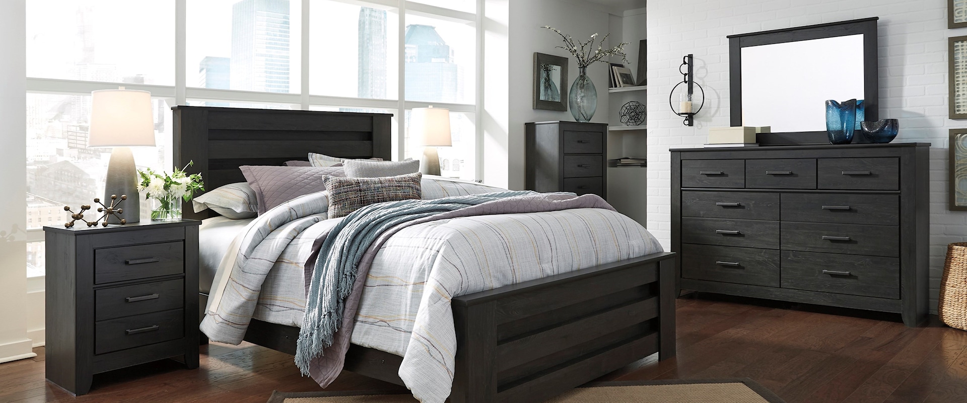 6pc Queen Bedroom Group