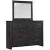 Signature Design by Ashley Furniture Brinxton Dresser & Mirror