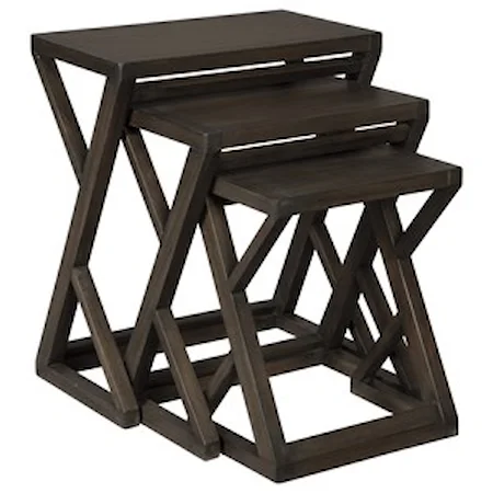 Contemporary Accent Table (Set of 3)