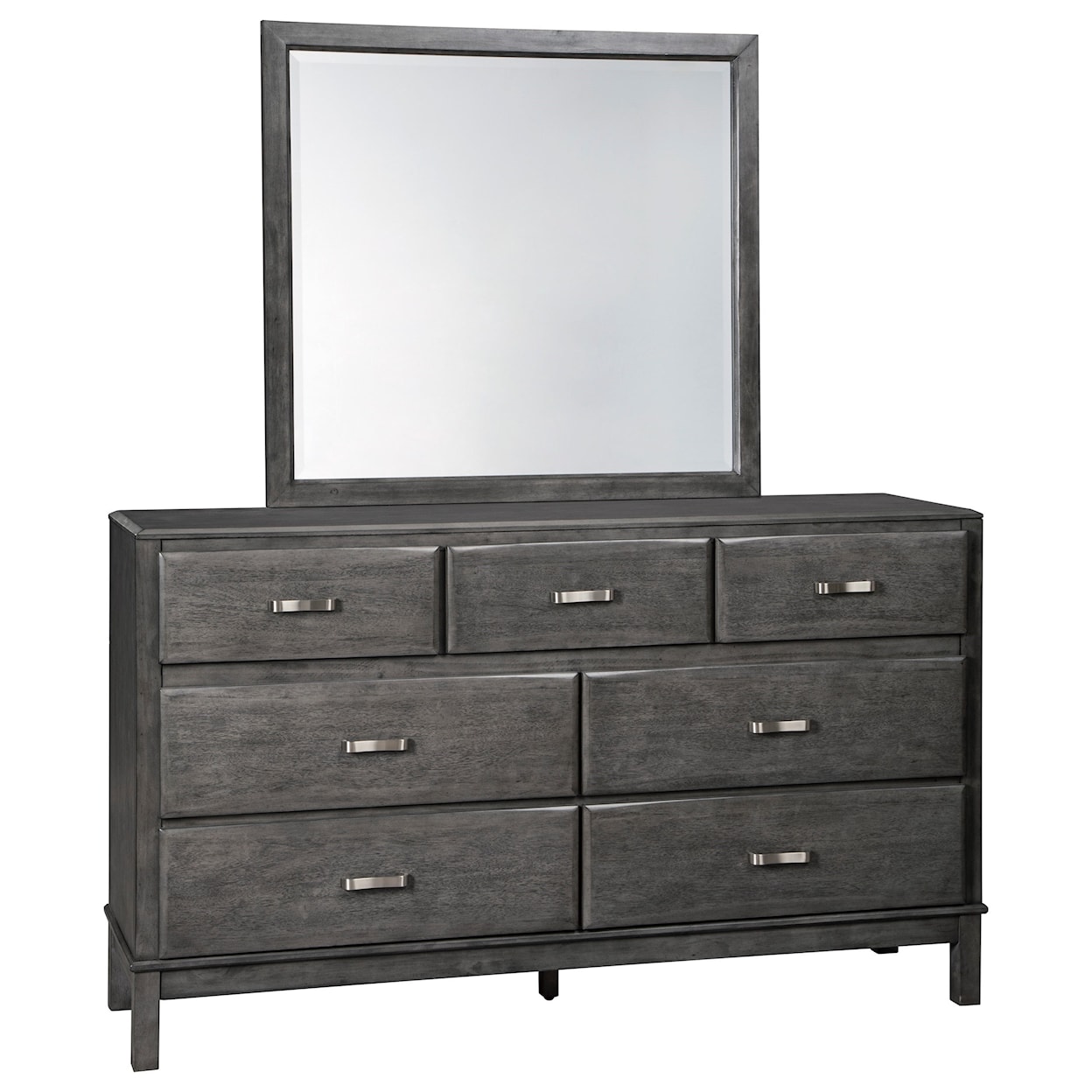 Ashley Furniture Signature Design Caitbrook Dresser and Mirror Set