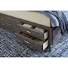 Signature Caitlyn King Storage Bed with 8 Drawers