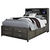 Signature Design by Ashley Caitbrook Full Storage Bed with 7 Drawers
