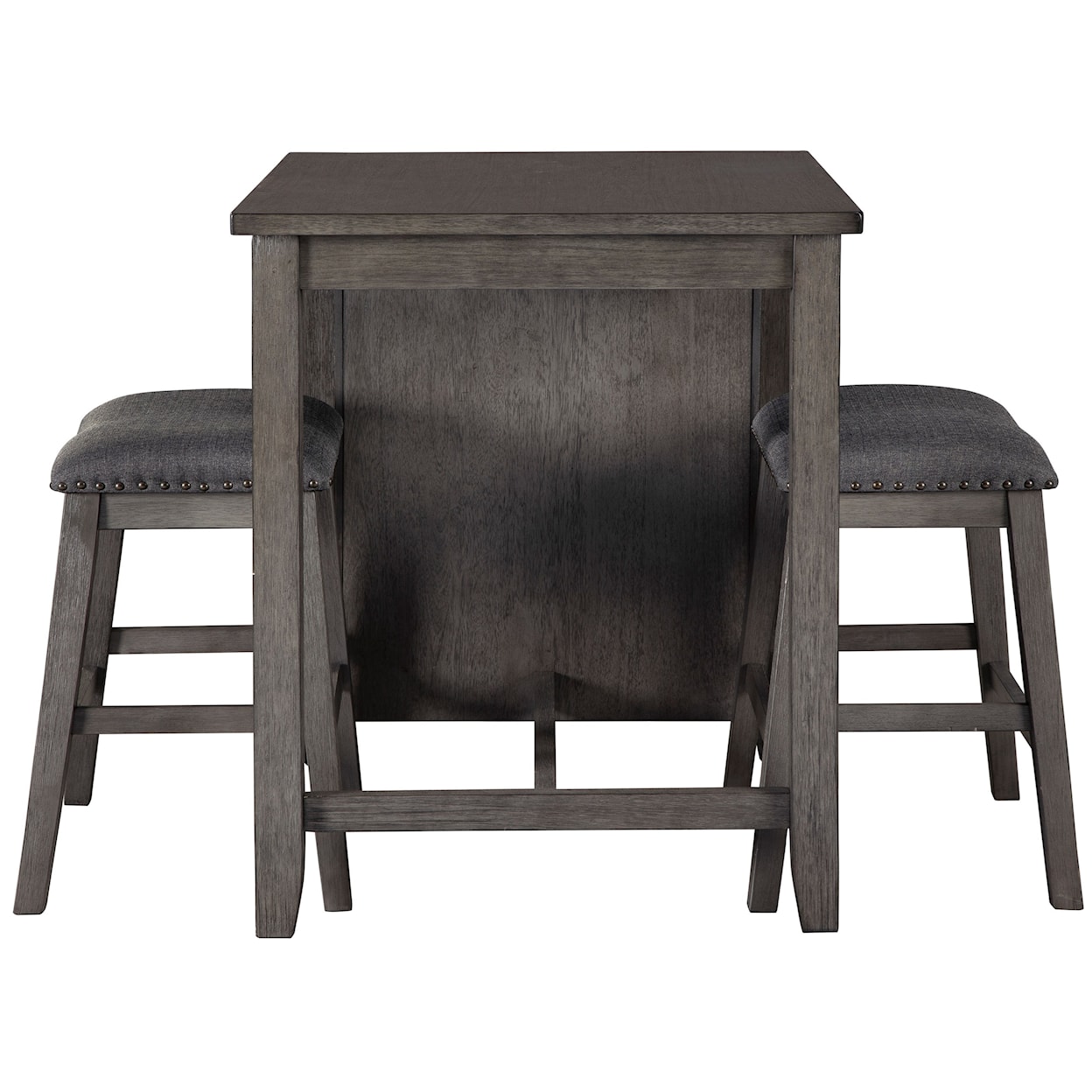 Ashley Signature Design Caitbrook 3-Piece Rectangular Counter Table Set