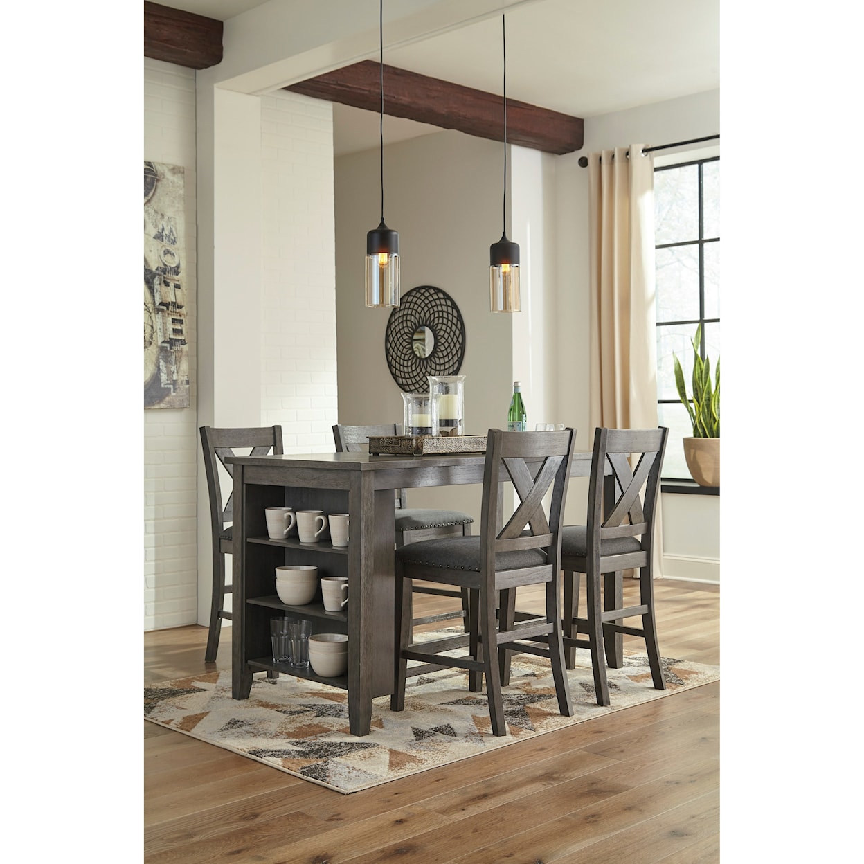 Signature Design by Ashley Furniture Caitbrook Upholstered Barstool