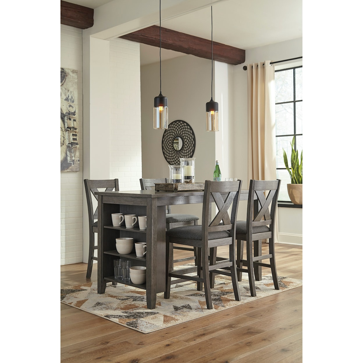 Signature Design by Ashley Caitbrook 5pc Dining Room Group