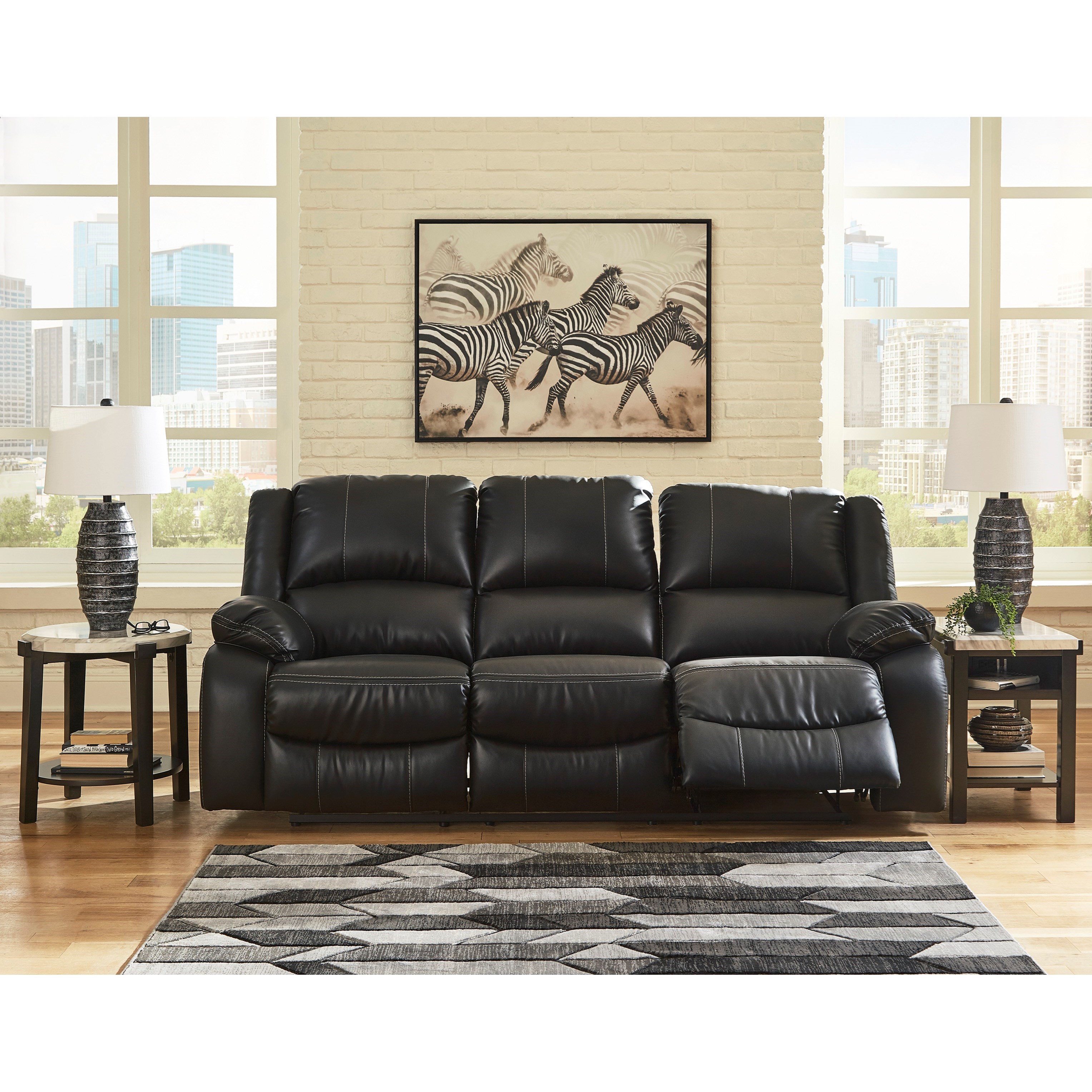 Brazoria black sofa and loveseat deals