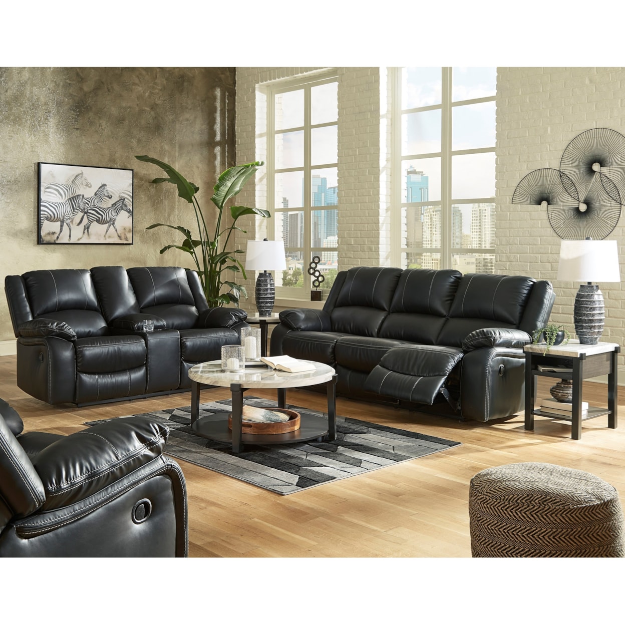 Signature Design by Ashley Furniture Calderwell Reclining Sofa