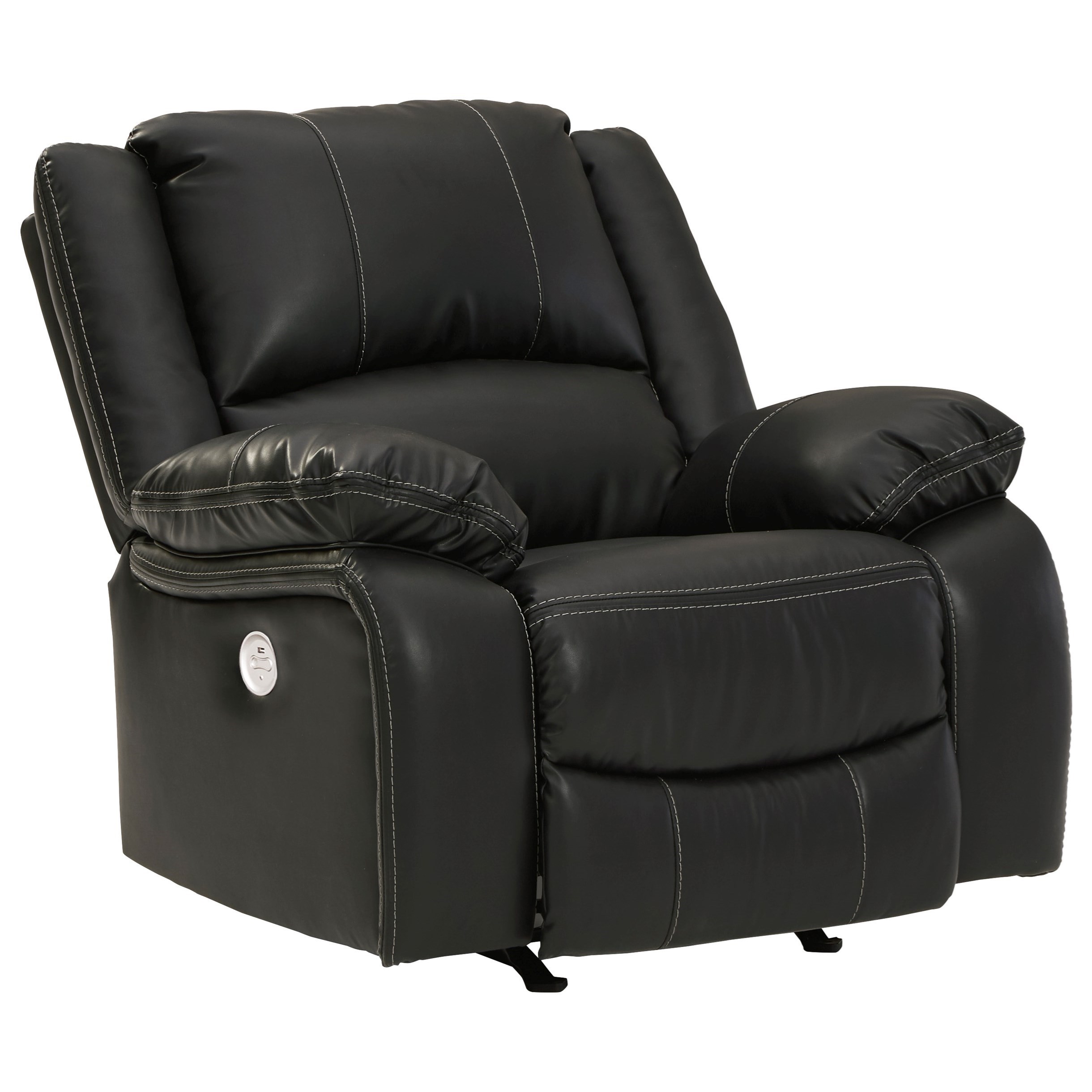 Power rocker recliner leather 2025