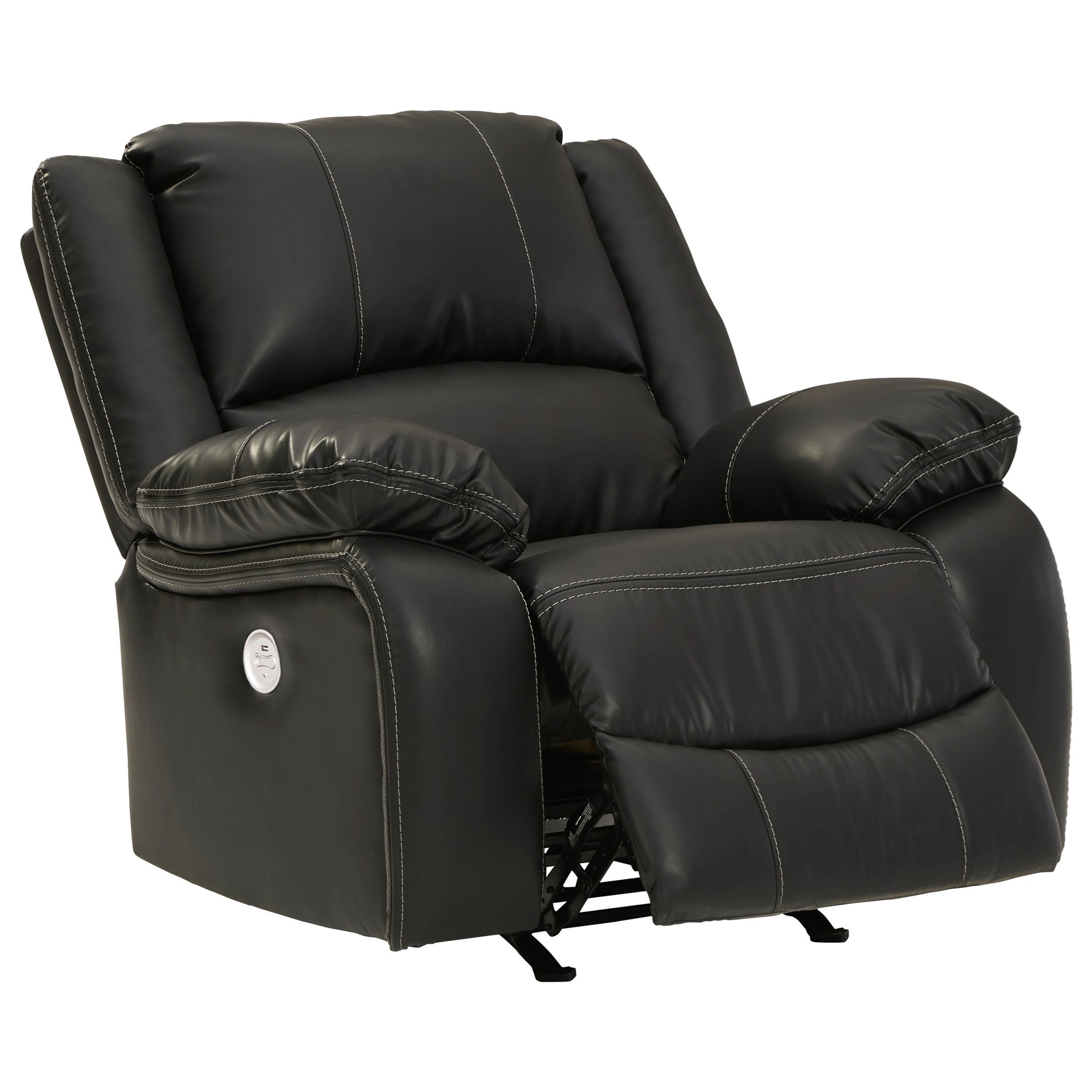 Leather power rocker recliner sale
