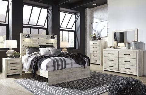 Cambeck queen shop panel bed