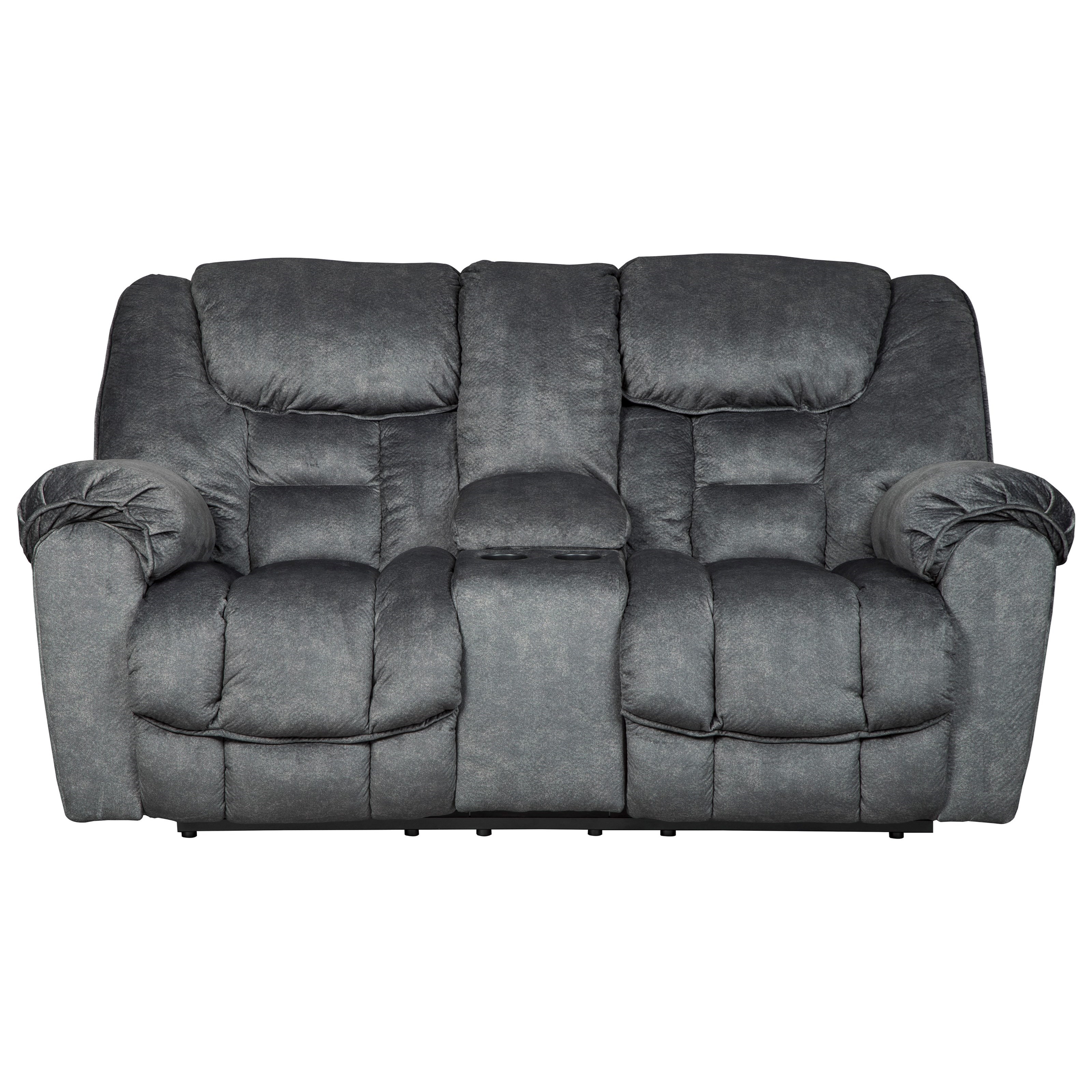 Capehorn Double Reclining Loveseat w Console