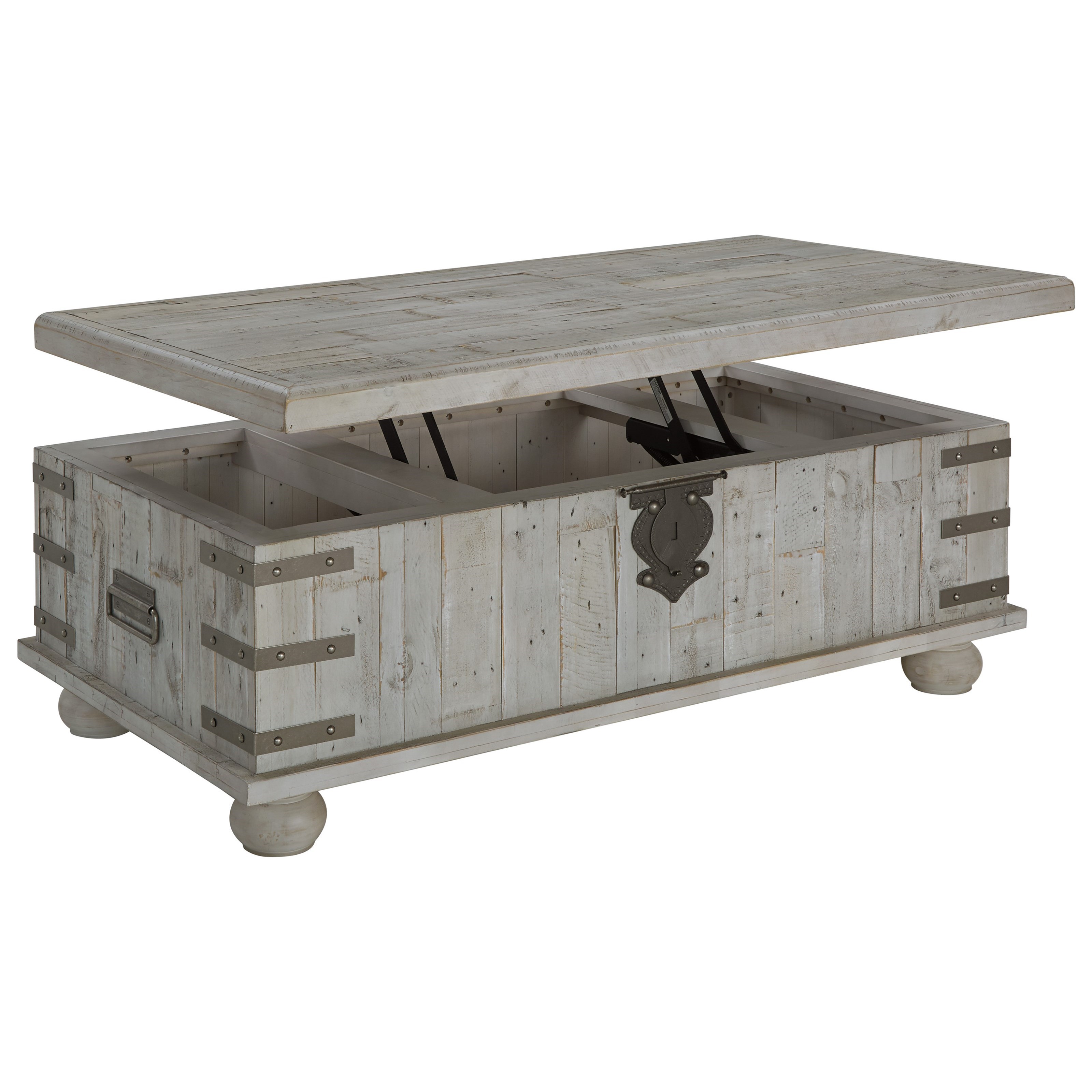 Signature Design by Ashley Carynhurst T757 9 Industrial Lift Top