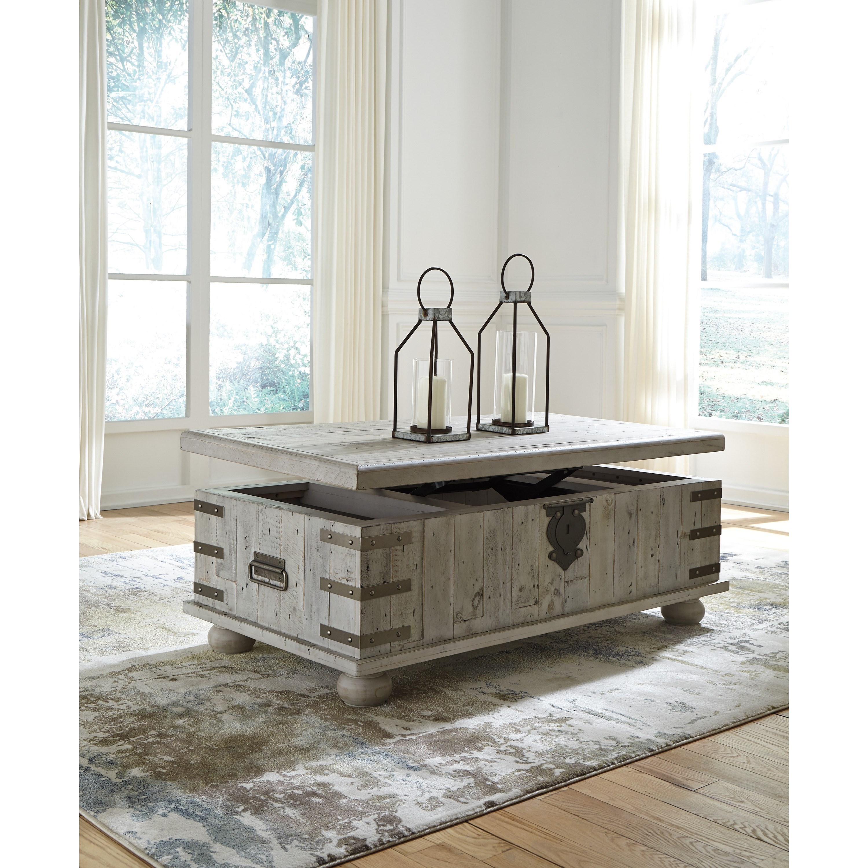 Ashley carynhurst hot sale coffee table