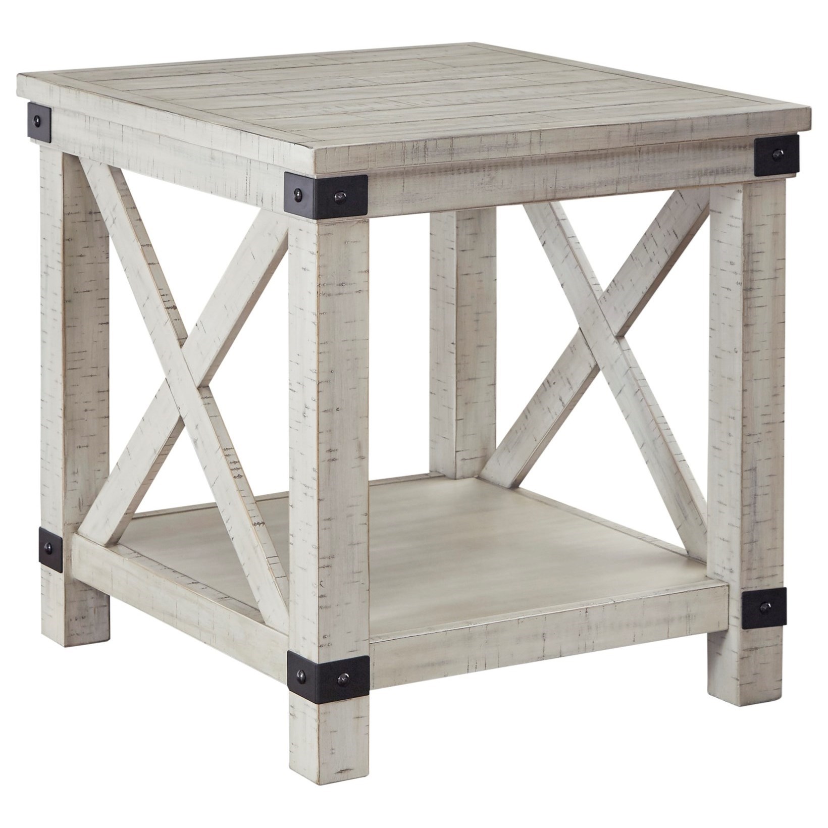 Ashley farmhouse hot sale end table