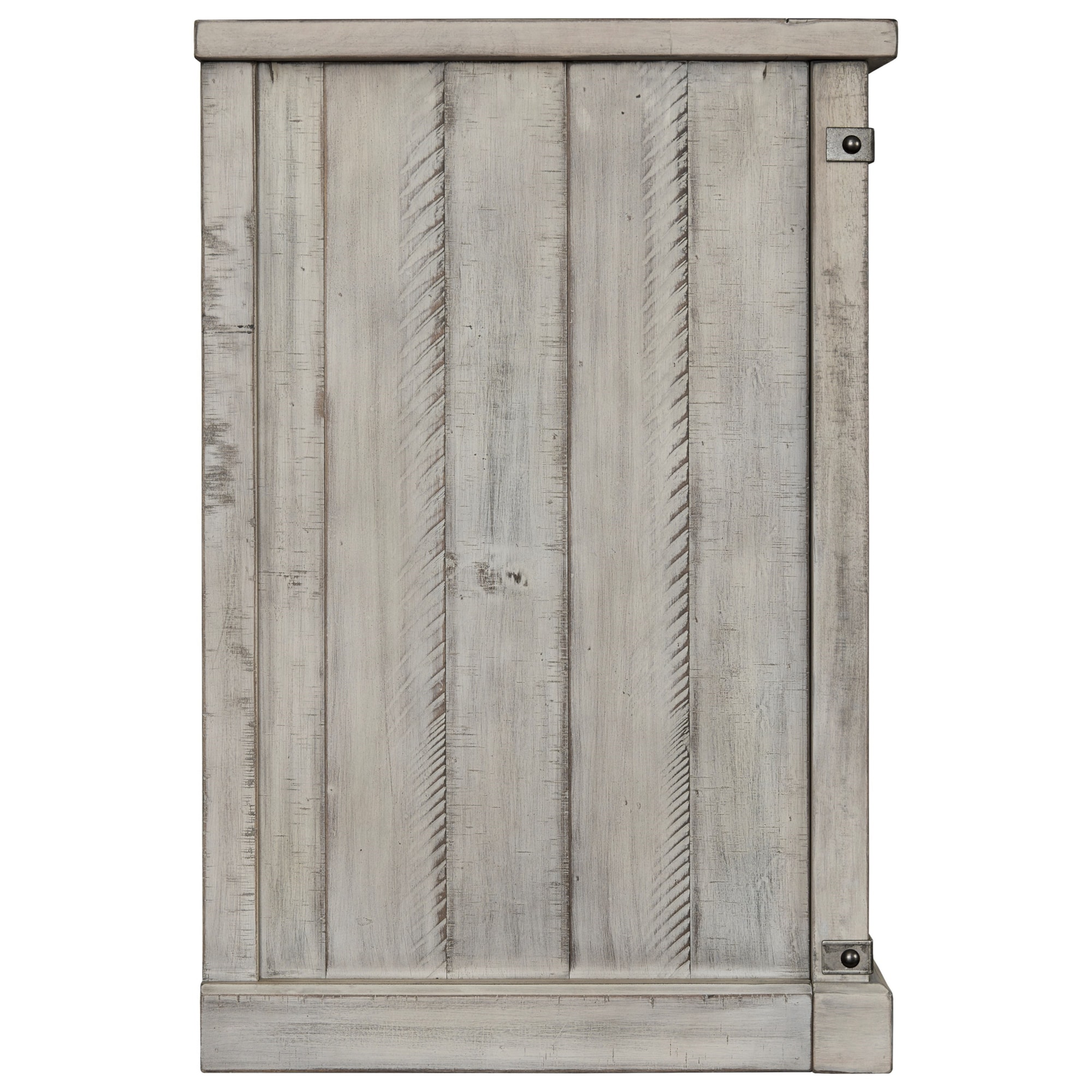 Signature Design by Ashley Carynhurst W75568 Rustic White Extra Large