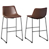 Signature Design by Ashley Furniture Centiar Tall Upholstered Barstool