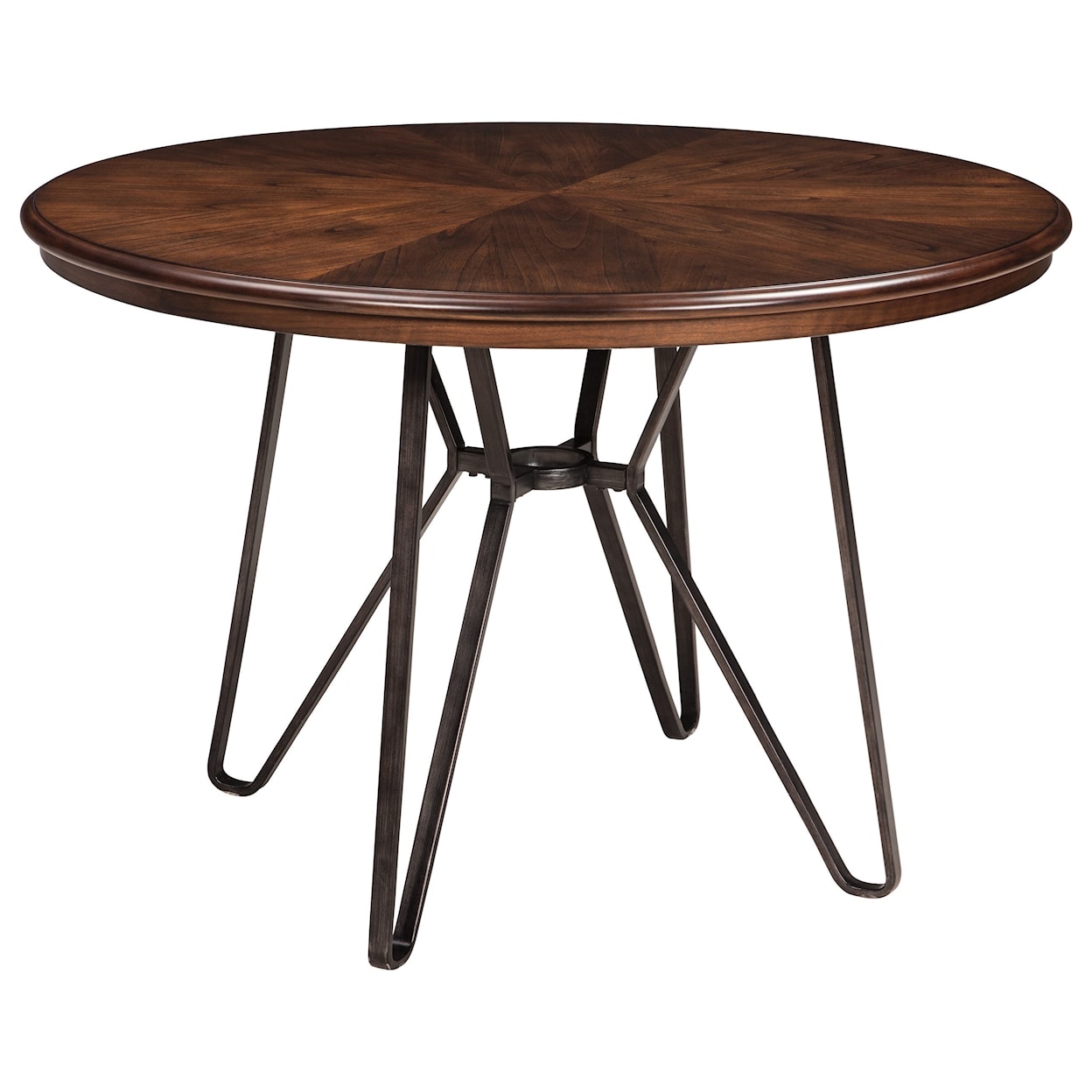 Signature Design by Ashley Centiar 5-Piece Round Dining Table Set