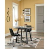 Signature Design by Ashley Centiar 3-Piece Round Dining Table Set