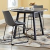 Ashley Signature Design Centiar 3-Piece Round Dining Table Set