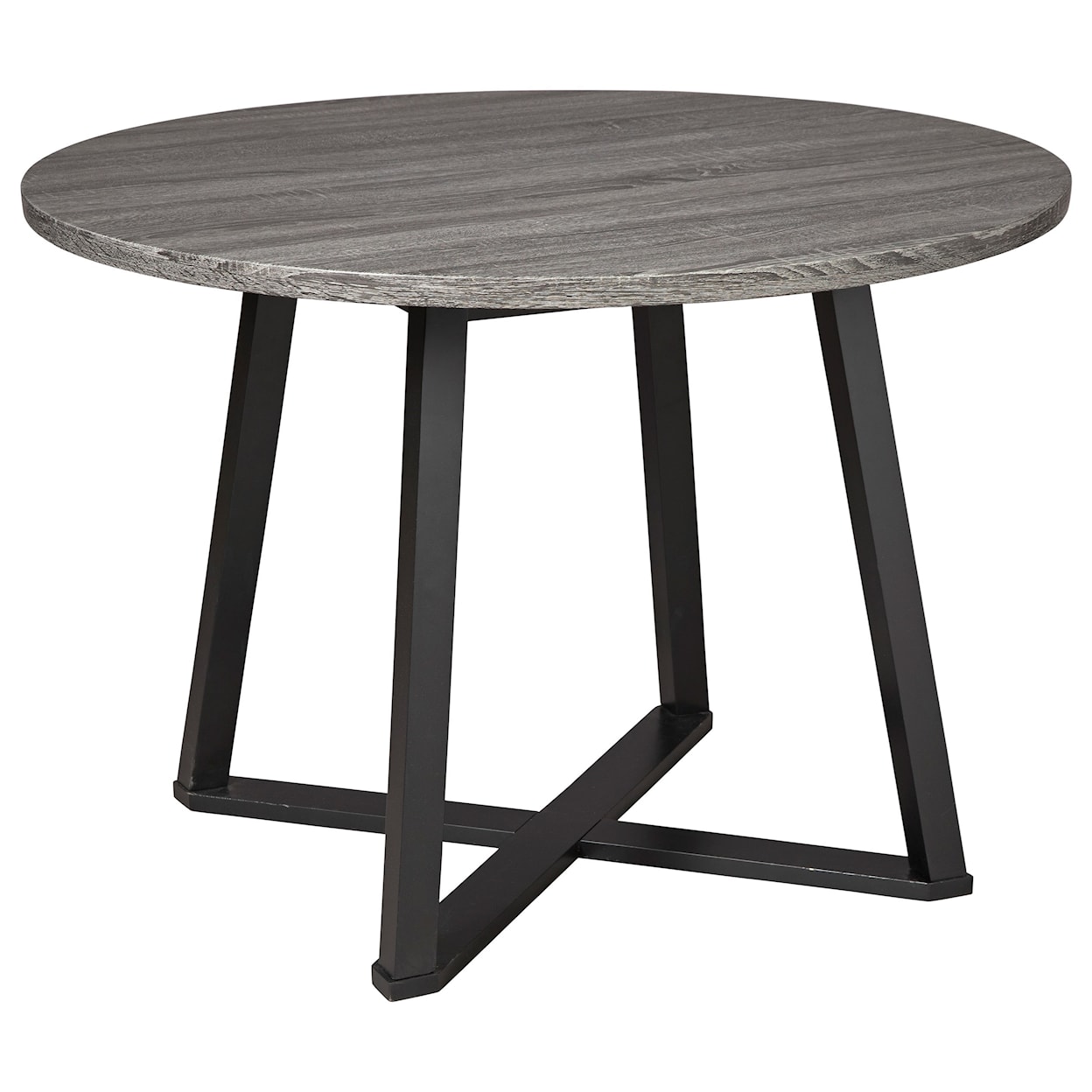 Signature Design by Ashley Centiar 3-Piece Round Dining Table Set