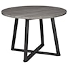 Ashley Furniture Signature Design Centiar 3-Piece Round Dining Table Set