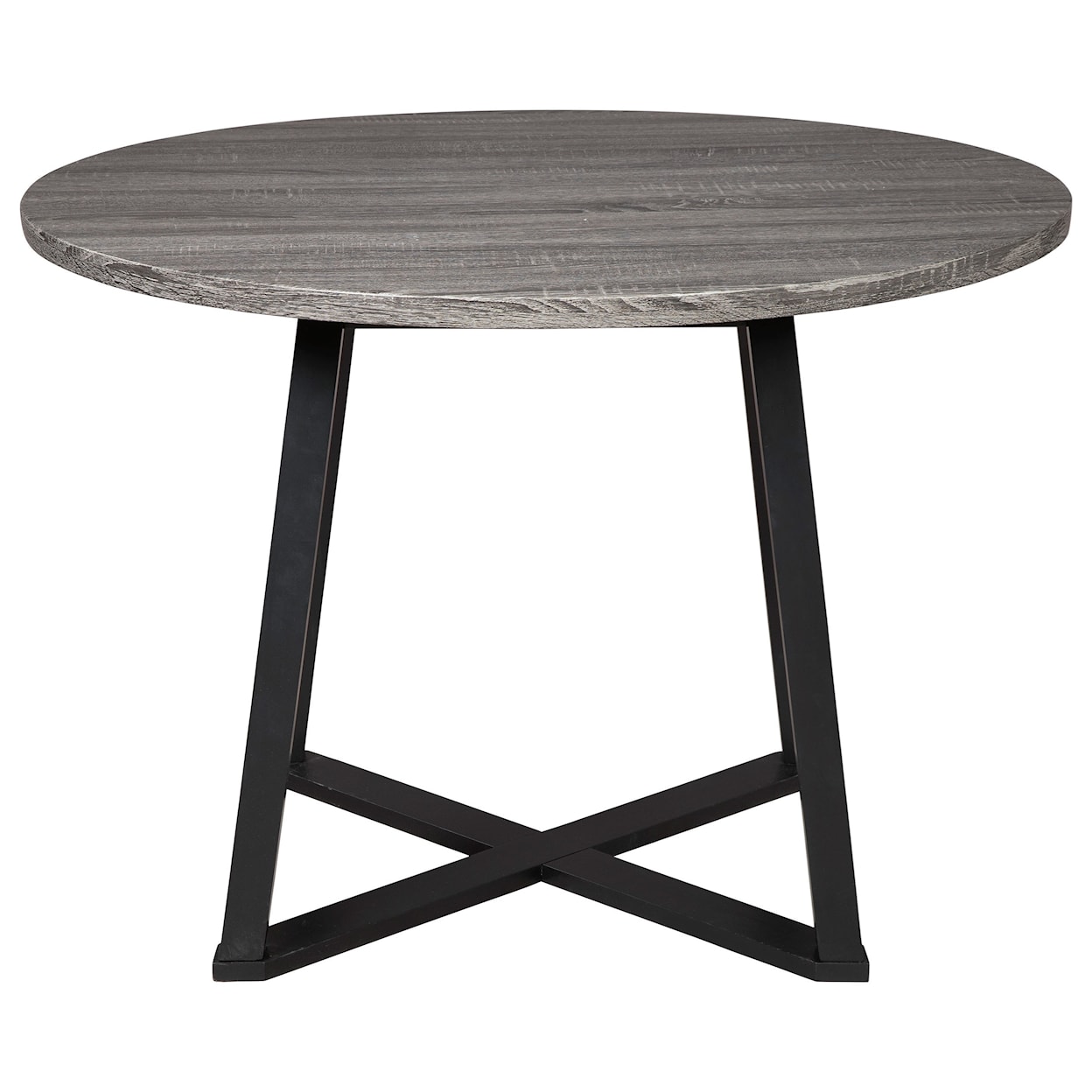 Signature Design Centiar 3-Piece Round Dining Table Set