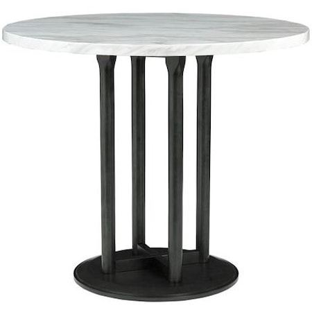 Round Dining Room Counter Table