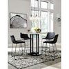 Signature Design by Ashley Centiar Round Dining Room Counter Table