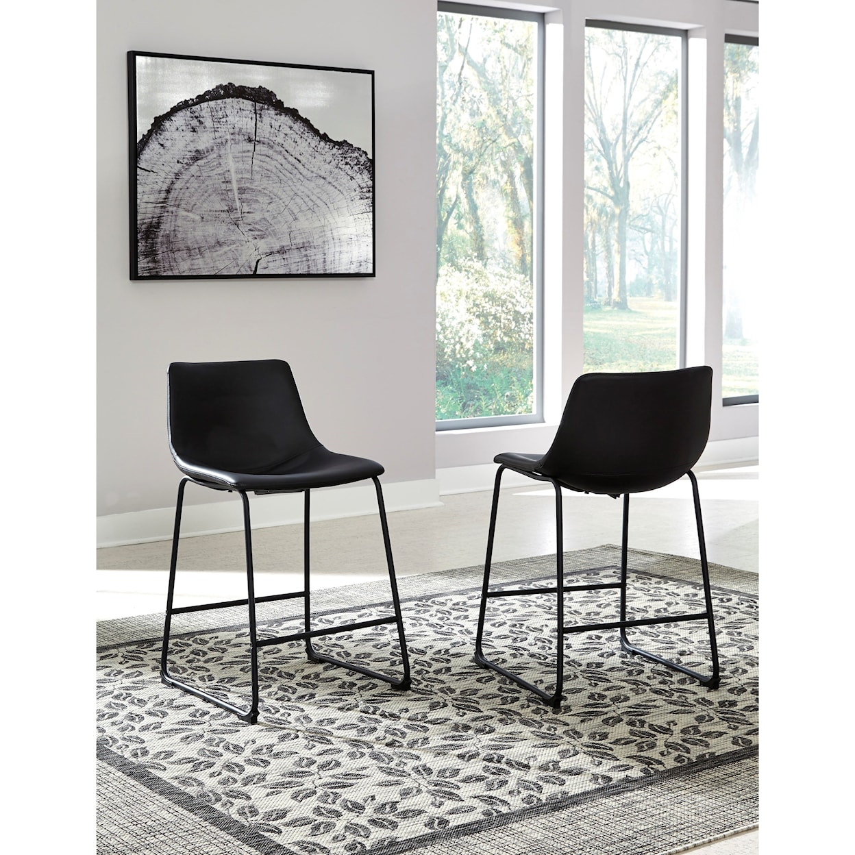 Signature Design by Ashley Furniture Centiar Upholstered Barstool