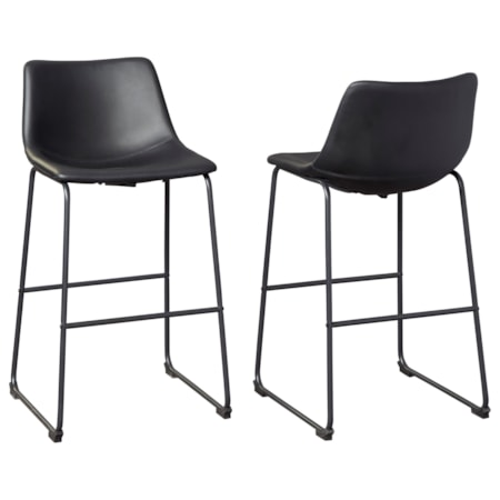 Tall Upholstered Barstool