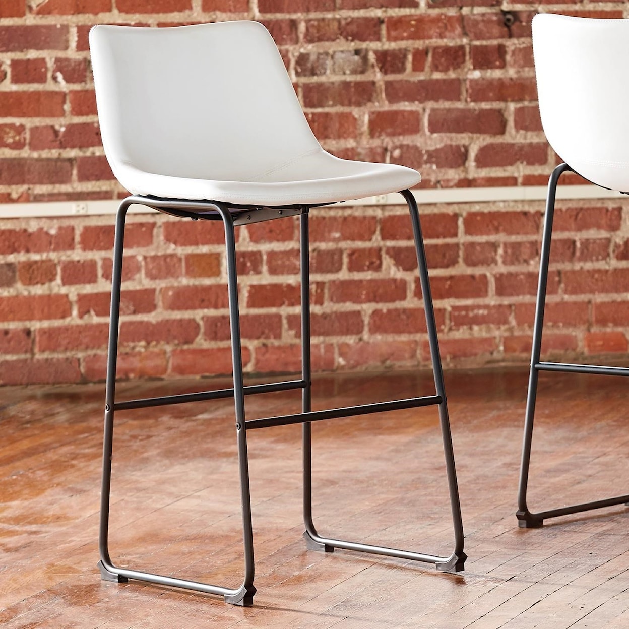 Signature Design by Ashley Centiar Tall Upholstered Barstool