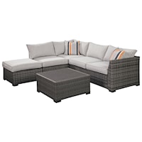 Contemporary Outdoor Sectional Set