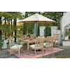 Signature Design by Ashley Clare View 7 Piece Outdoor Dining Set