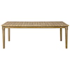 Signature Design by Ashley Clare View Rectangular Dining Table w/ Umbrella Option