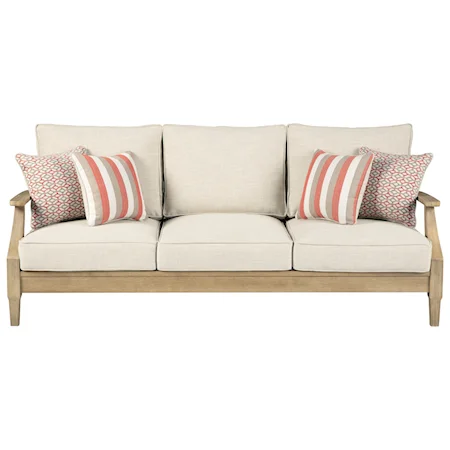 Casual Sofa with Cushion
