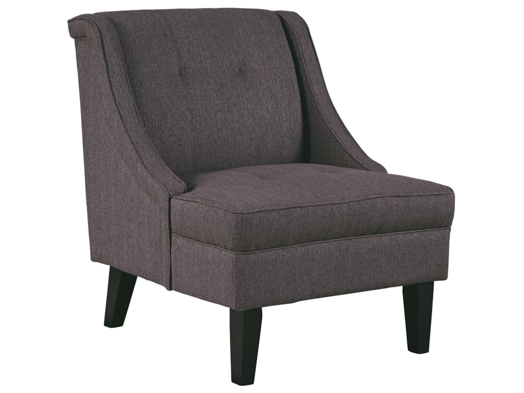 Signature Design by Ashley Clarinda Accent Chair with Sloping Arms and