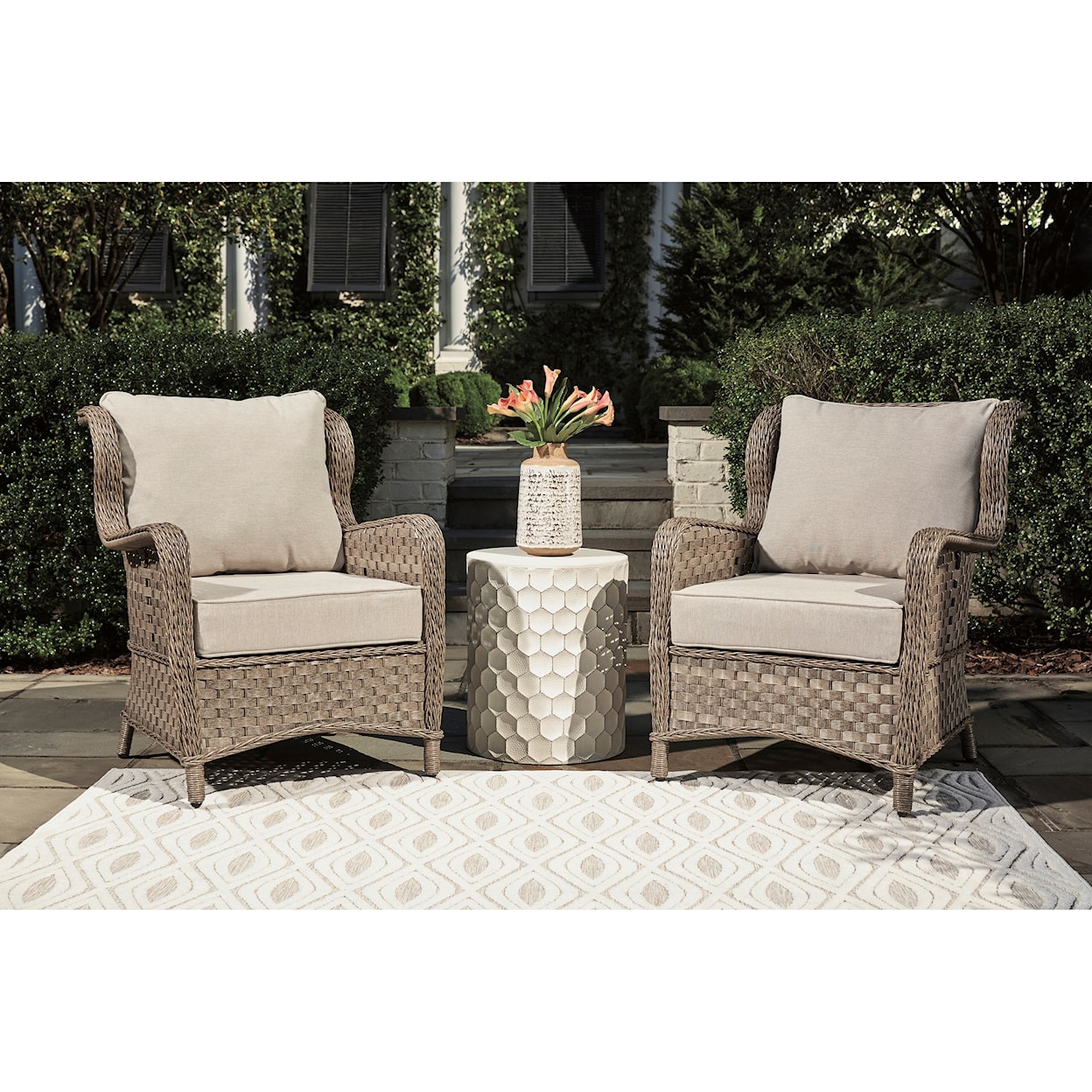 Signature Design Clear Ridge Lounge Chair w/ Cushion