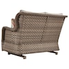 Signature Design by Ashley Clear Ridge Loveseat Glider w/ Cushion