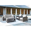 Signature Design by Ashley Cloverbrooke Outdoor Conversation Set