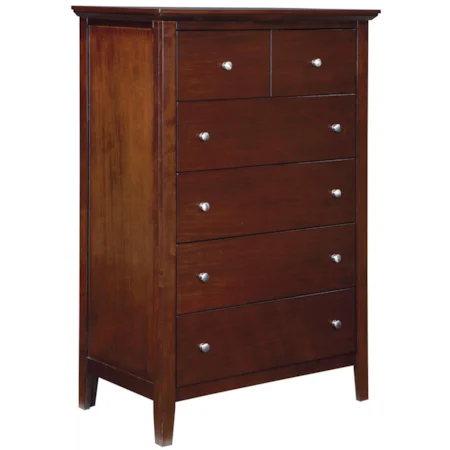 Five Drawer Chest with Dovetail Drawers
