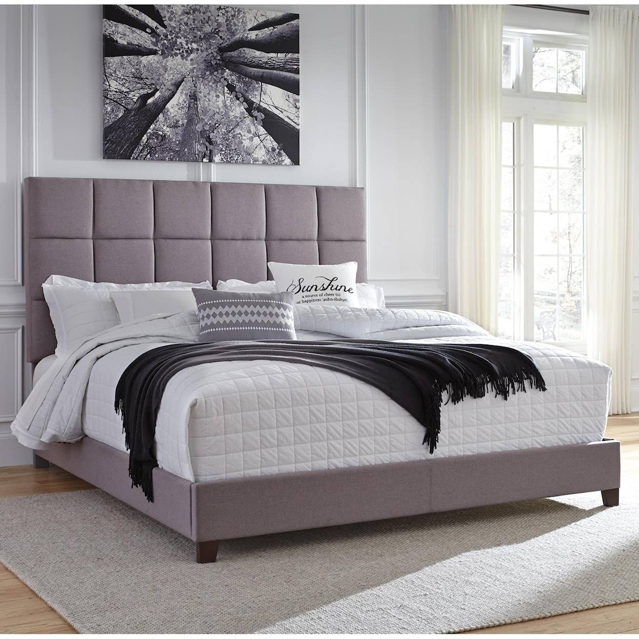 Signature Design by Ashley Furniture Dolante King Upholstered Bed