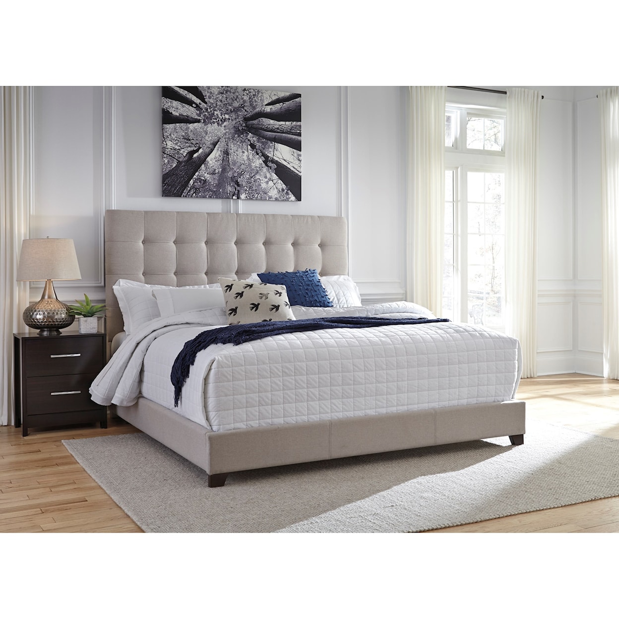 Ashley Signature Design Dolante King Upholstered Bed