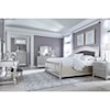 Signature Design by Ashley Coralayne King Panel Bed with Upholstered Headboard