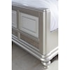 Signature Design by Ashley Coralayne Queen Bed with Upholstered Sleigh Headboard