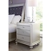 Ashley Signature Design Coralayne Three Drawer Night Stand