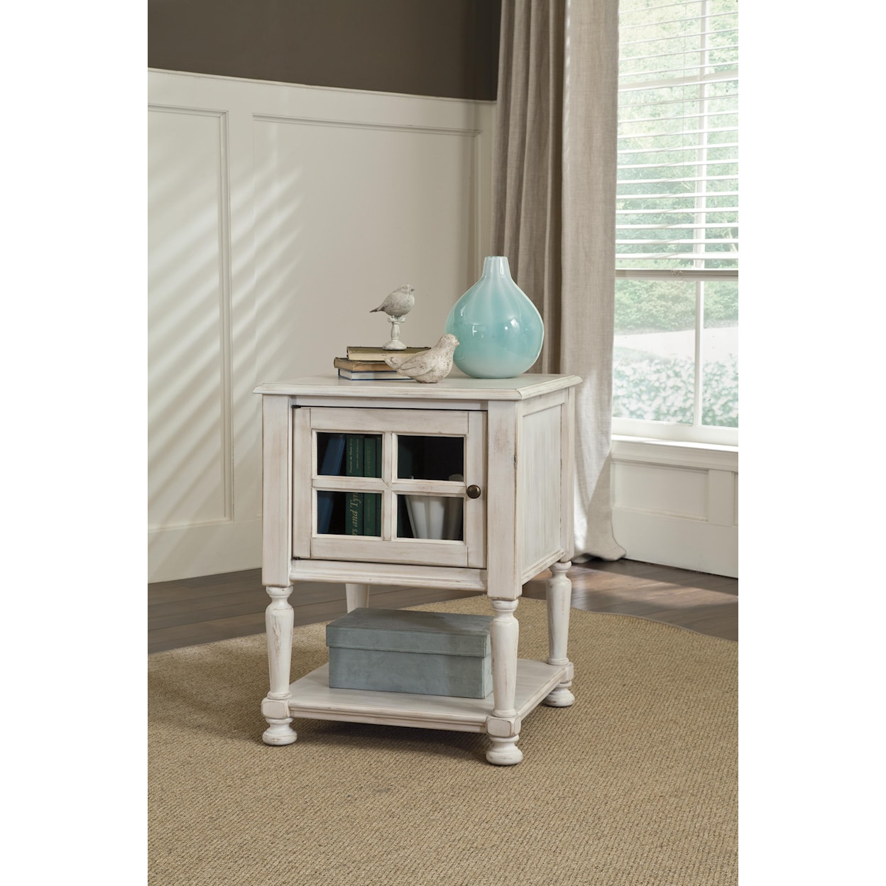 Signature Design by Ashley Cottage Accents Chair Side End Table