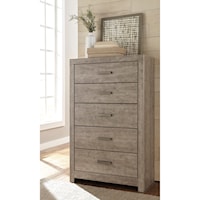 Contemporary Dresser Chest with 5 Drawers