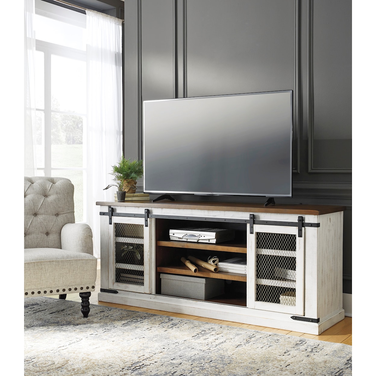Signature Design by Ashley Furniture Danell Ridge Extra Large TV Stand